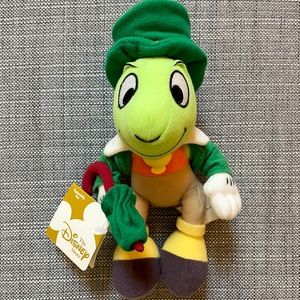 St. Patrick's Day Jiminy Cricket Disney Store Mini Bean Bag Plush (MBBP)